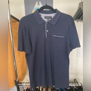 Banana Republic Factory Navy Dress Polo